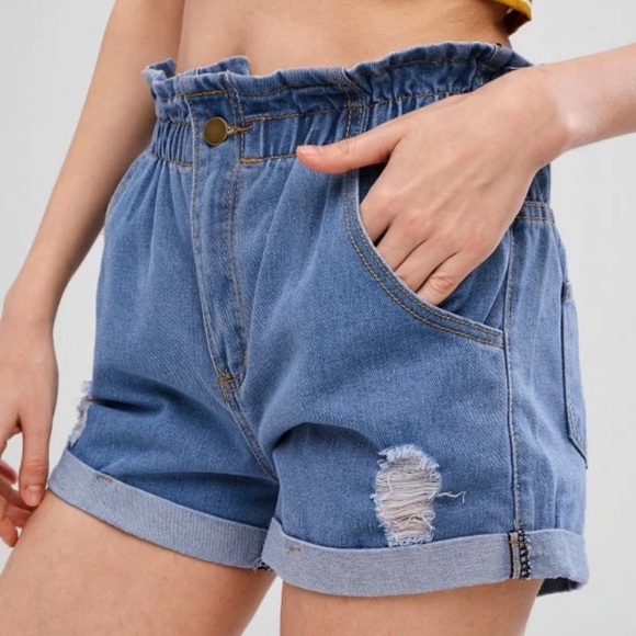 Jean shorts - Picture 2 of 3